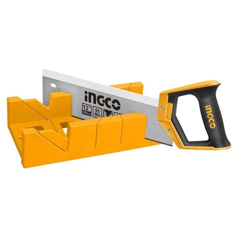 Ingco HMBS3008 Miter Box & Back Saw Set 12 Ingco HMBS3008 Miter Box & Back Saw Set 12